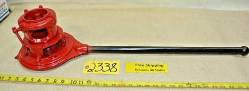 Ratcheting pipe threader - ratcheting, die