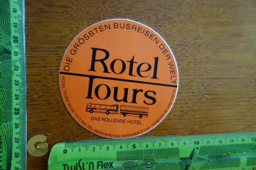 Old sticker camping - camping, caravan