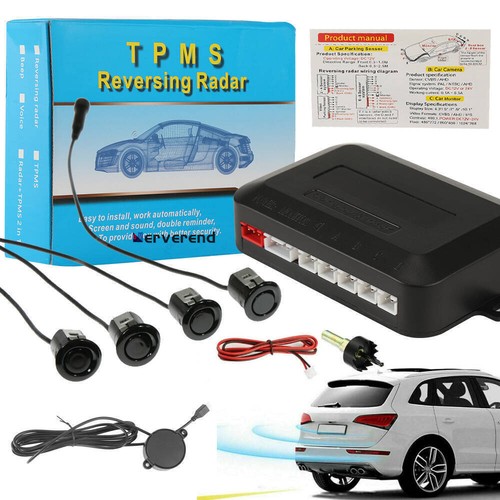 Black parking sensors - 4x,