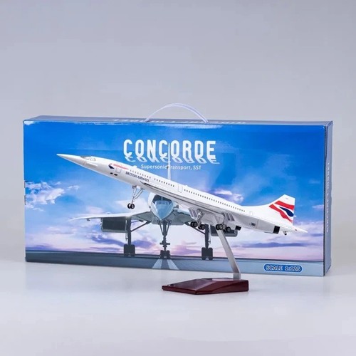 Concorde british airways plane - british,
