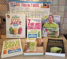 Jason Vale Juice Master Juice Diet 6 Books Bundle