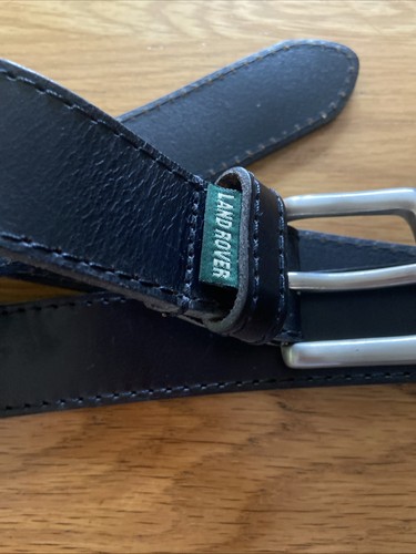 Men leather land rover belt - men's,