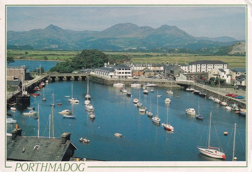 Porthmadog postcard - porthmadog,
