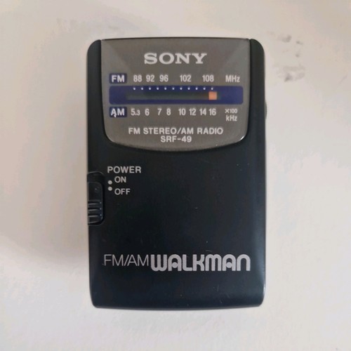Vintage sony walkman srf - sony,