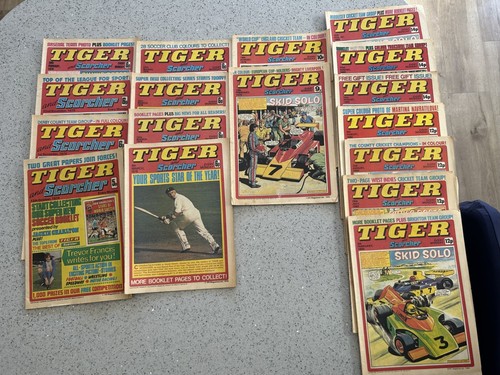 Tiger and scorcher comic - tiger,