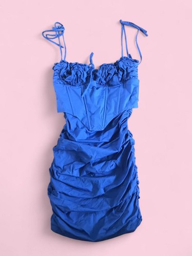 Polly blue runched - polly,