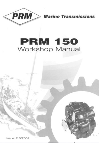 Prm150 2002 marine gearbox - prm150,