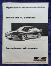 AC Schnitzer with BMW 850i E