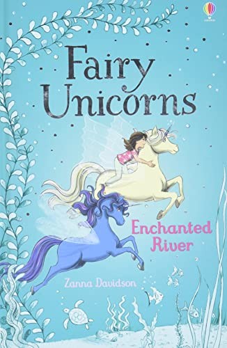 Fairy unicorns enchanted river - fairy,