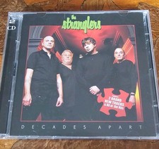 The Stranglers Decades Apart CD Hand Signed By JET Black