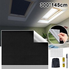 Blackout Curtain Portable Travel Window Blind Temporary DIY Window Shade Curtain