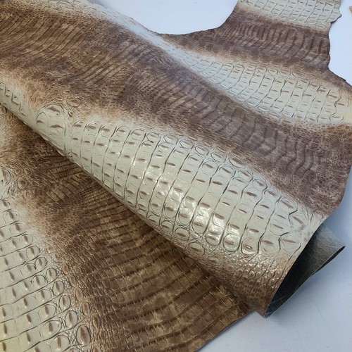 Cream beige two tone veg - tone, tan