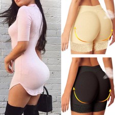UK Lady Buttock Padded Underwear Briefs Knickers Bum Lift Shaper Enhancer Pants