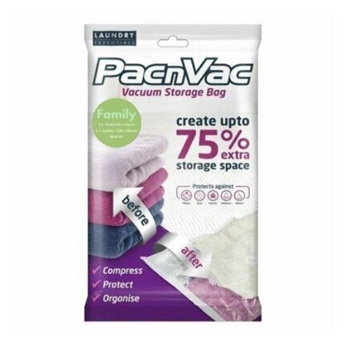 Laundry essentials pac - pac, vac
