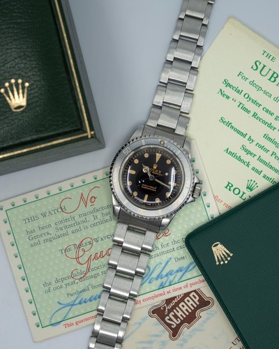1966 gilt rolex submariner - gilt,