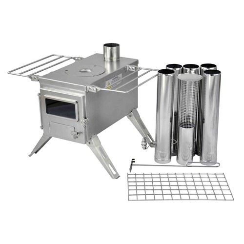 Portable woodburner stove - , by
