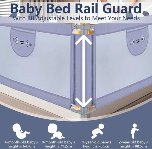 Toddler bed guard - toddler, 180cm