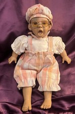 Vintage Little Boy Expression Doll