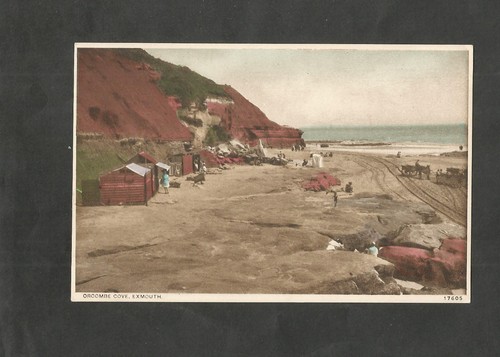 Postcard devon exmouth orcombe - postcard,