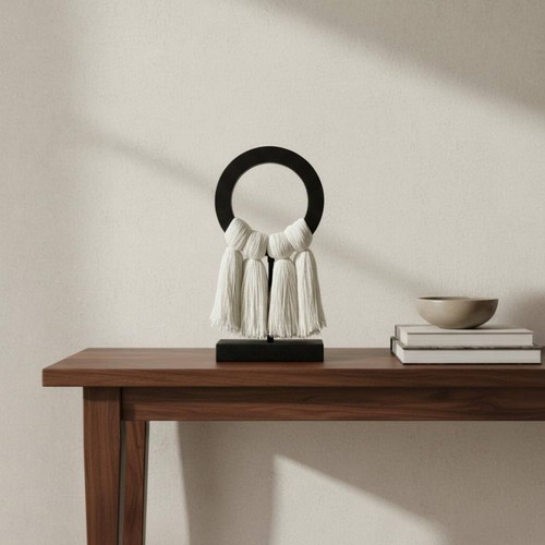 Tassel hoop decor - tassel, minimalist