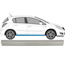 Sill repair panel for Opel