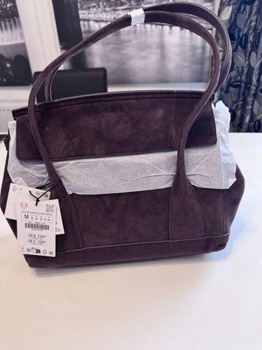 Bag split suede - bag, leather