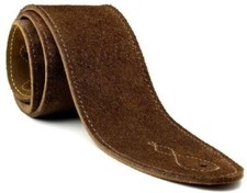 Genuine Suede 2.5" Wide Brown