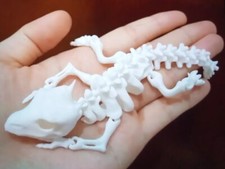 LIZARD SKELETON 13cm Fully