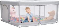 BEJOY CHILDS PLAYPEN 125CM X 125CM WITH DOOR