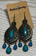 Beautiful Teardrop  Blue