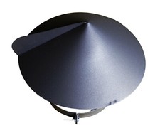 Chimney Cowl Cap,  Rain and Snow Cover Pot, Flue Protector 200mm