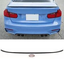 For BMW 3 Series F30 F80 M3 Style Rear Boot Trunk Lip Spoiler Gloss Black New