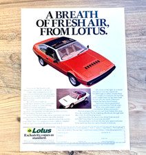 LOTUS ELITE ECLAT 1980s -