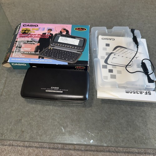 Vintage casio digital diary - digital,