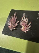 pair of crystal  Crystal Hair