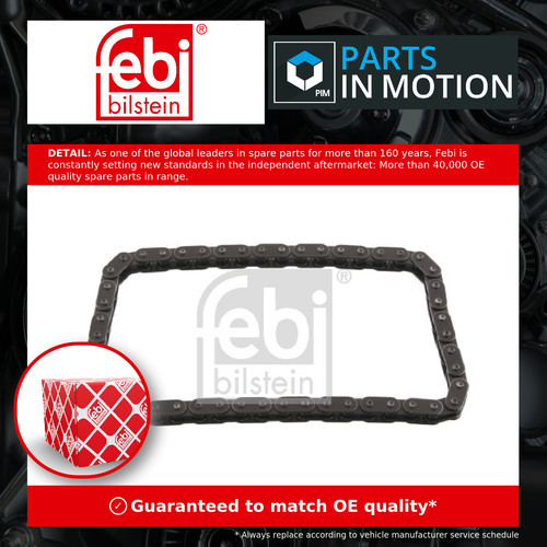 Oil pump timing chain - pump,
