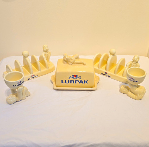 Vintage lurpak glazed ceramic - vintage,