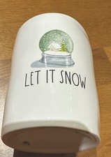 RAE DUNN "LET IT SNOW” EMPTY