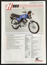HONDA H100S Lightweight