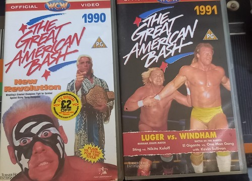 Wcw wwe wwf vhs - wcw, great