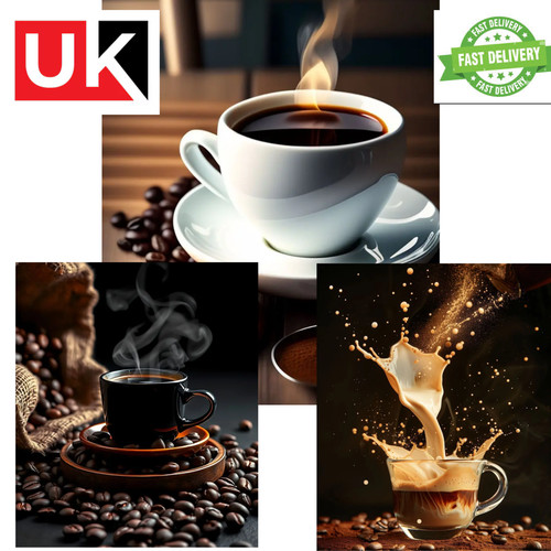 Coffee bean canvas wall - bean,