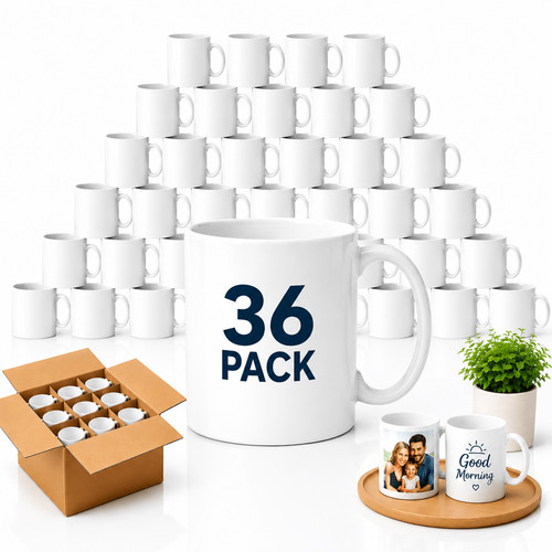 36x sublimation mugs 11oz - 36x,