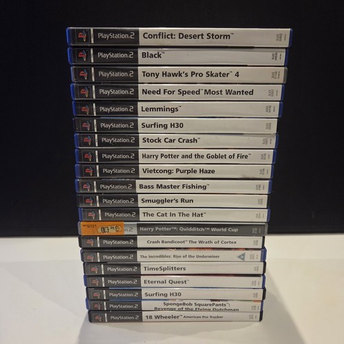 Sony ps2 games bundle lot - games, x20