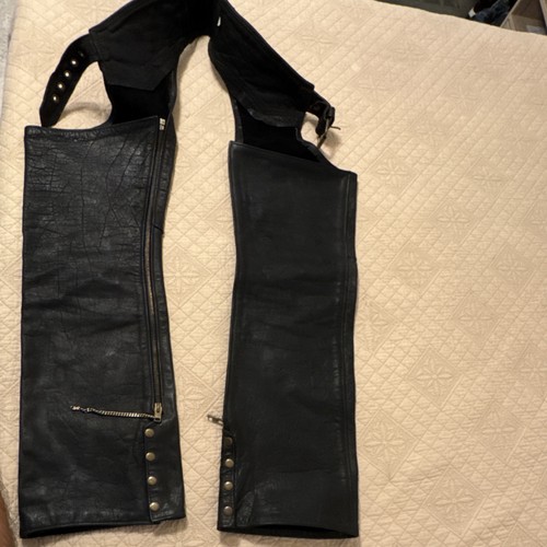 Black leather western - black,
