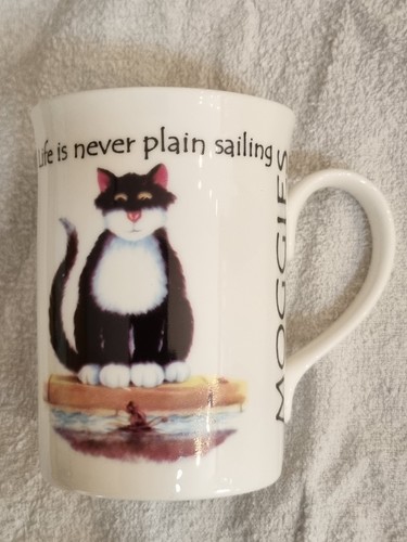 Lane end pottery moggies mug - moggies,