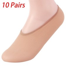 10 Pairs Nylon Footsies 15 DEN