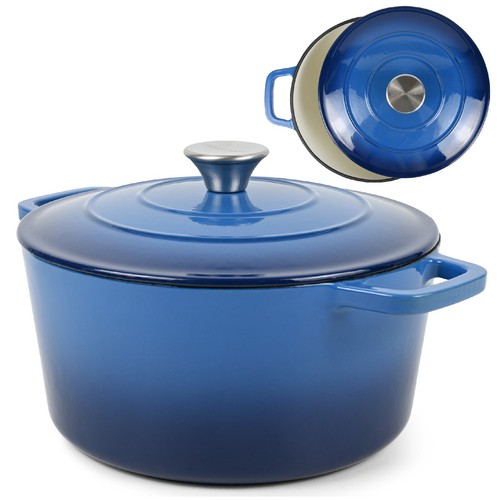 Cast iron casserole dish pot - dish,