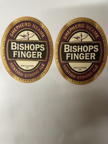 Bishops finger ale - 2,