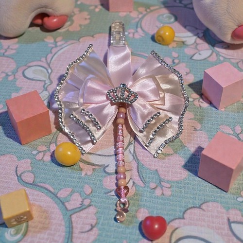 Personalised peach and baby - and,