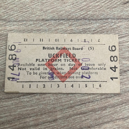Platform ticket - platform.,